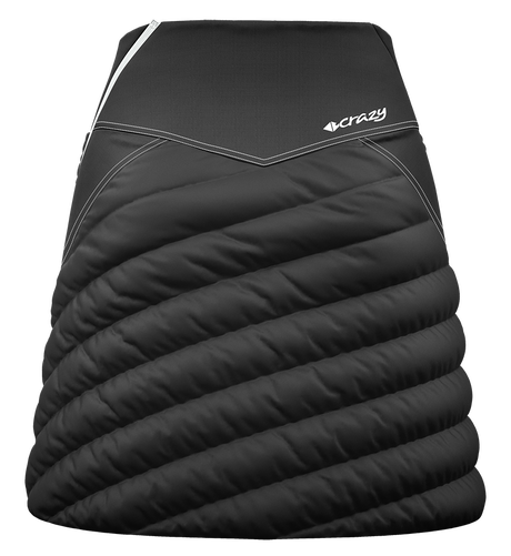 Crazy Idea Skirt Channel Damen Sportrock black Produktbild 1