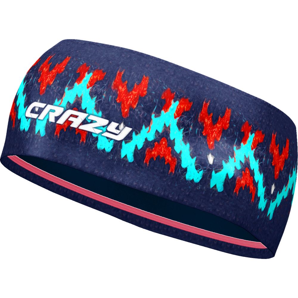Crazy Idea Band Double norway red wool Produktbild 0