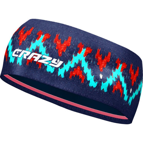 Crazy Idea Band Double norway red wool Produktbild 0