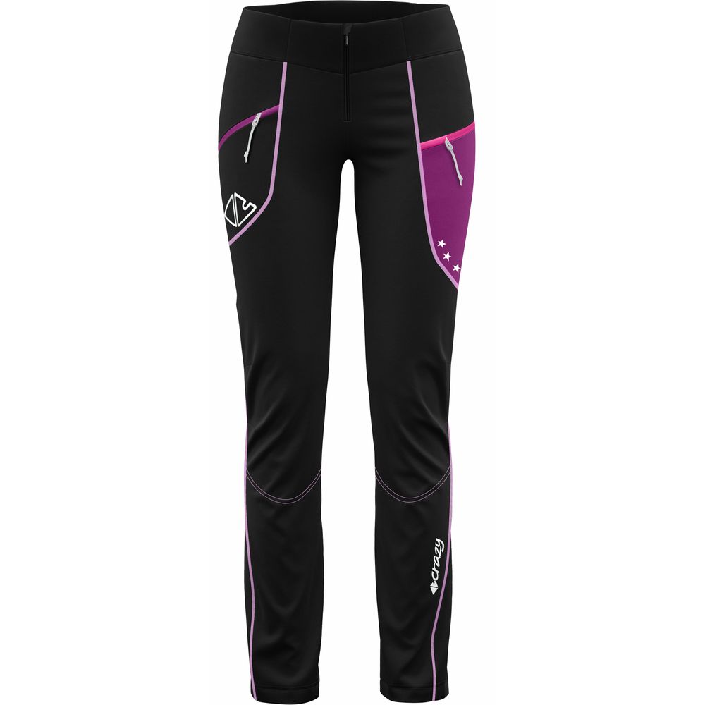 Crazy Idea Pant Ionic Damen Wanderhose light pop Produktbild 0
