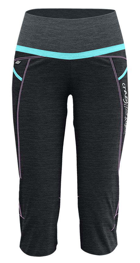 Crazy Idea Mid Short Exit Damen Wanderhose frozen Produktbild 0