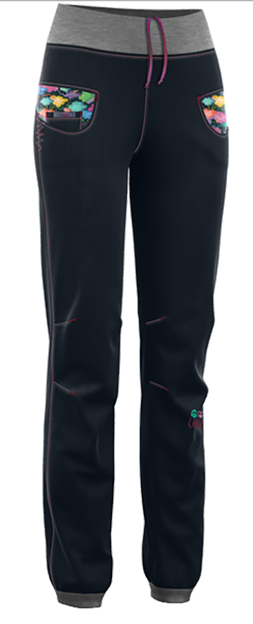 Crazy Idea Pant Aria Light Damen Kletterhose graphite Produktbild 0