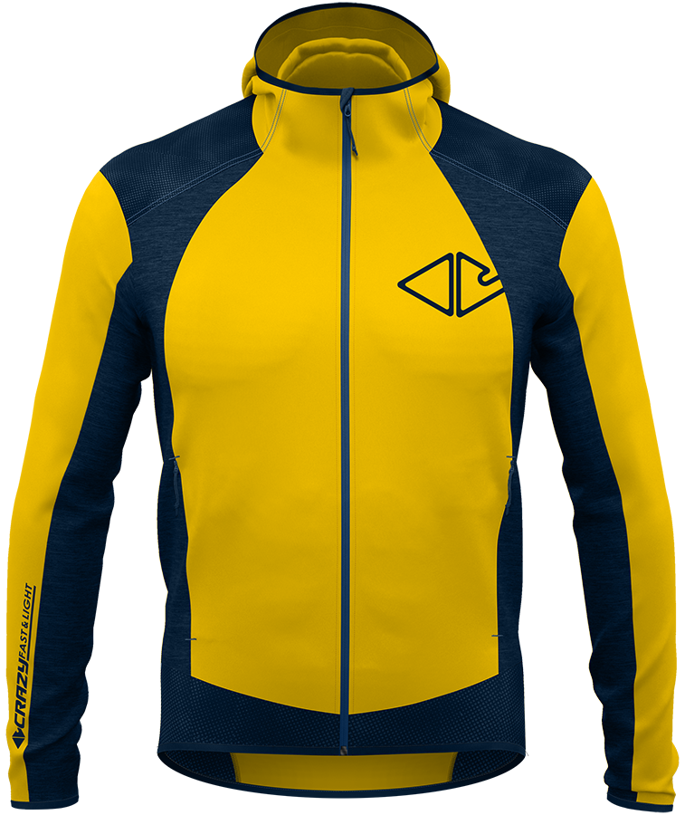 Crazy Idea Pull Pegasus Herren Midlayer sulfur Produktbild 0