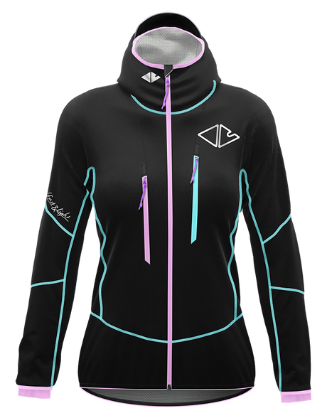 Crazy Idea JKT Boosted Proof Damen Shelljacke frozen Produktbild 0