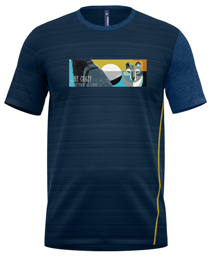 Crazy Idea Delay Herren T-Shirt wolf Produktbild 0