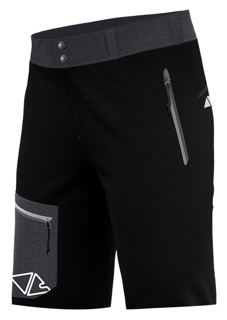 Crazy Idea Resolution Herren Short black Produktbild 0