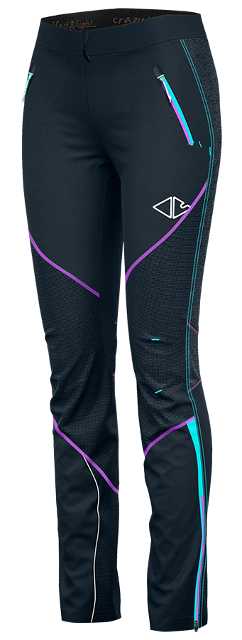 Crazy Idea Pant Electra Damen Skitourenhose frozen Produktbild 0