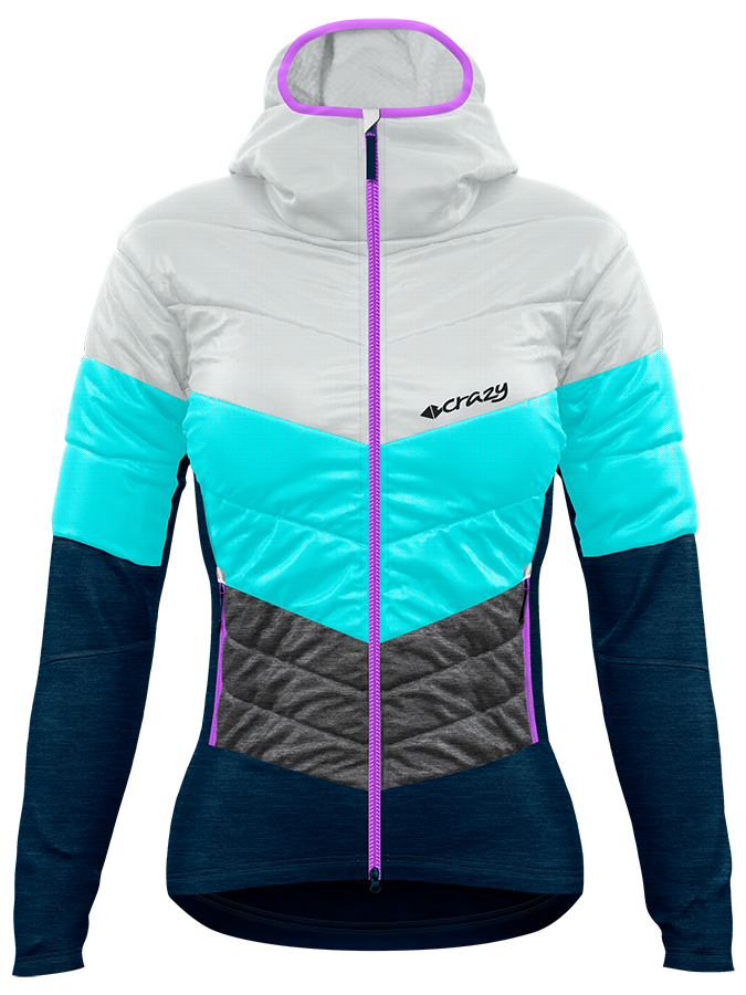 Crazy Idea Trilogy Jacket Damen Hybridjacke frozen Produktbild 0
