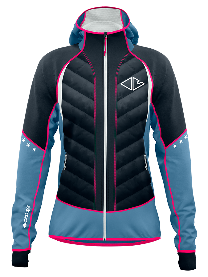 Crazy Idea Channel Jacket Damen Isolationsjacke vento Produktbild 0