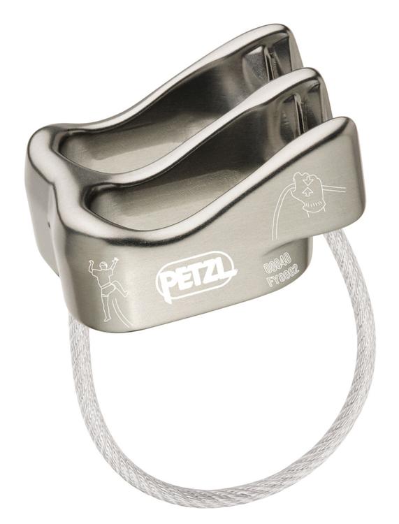 Petzl Verso Sicherungsgerät titan Produktbild 0