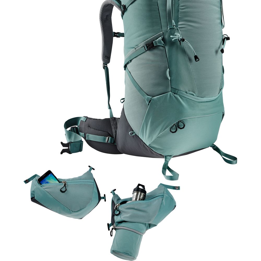 Deuter Aircontact Core 55+10 SL Damen Wanderrucksack jade-graphite Produktbild 8