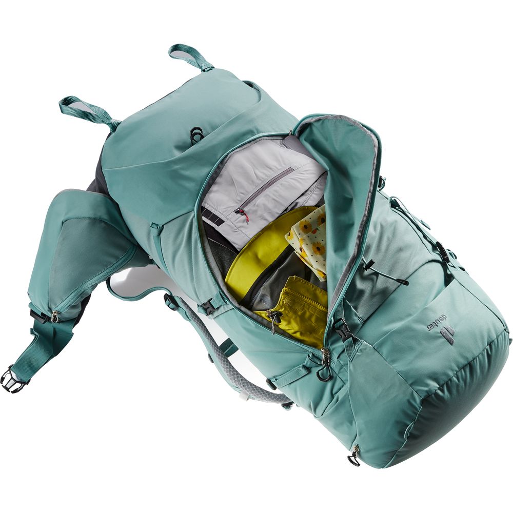 Deuter Aircontact Core 55+10 SL Damen Wanderrucksack jade-graphite Produktbild 9