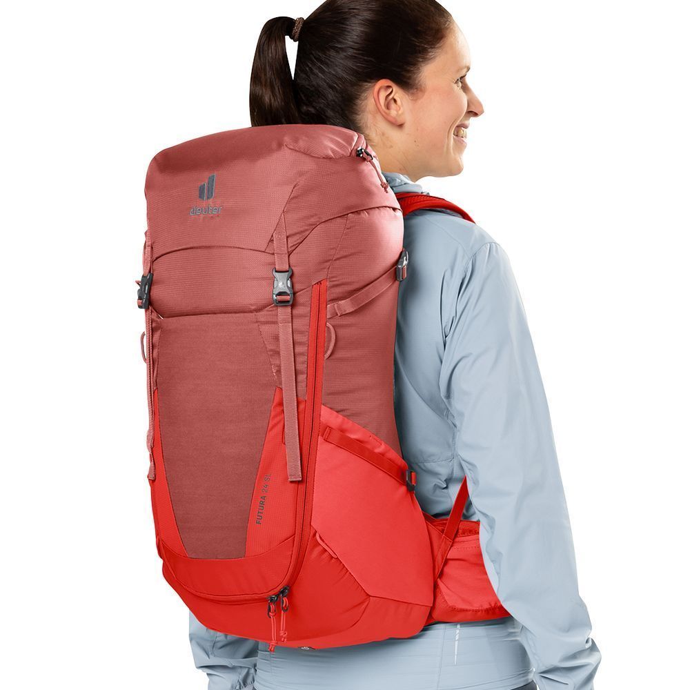 Deuter Futura 24 SL Damen Wanderrucksack caspia-currant Produktbild 12