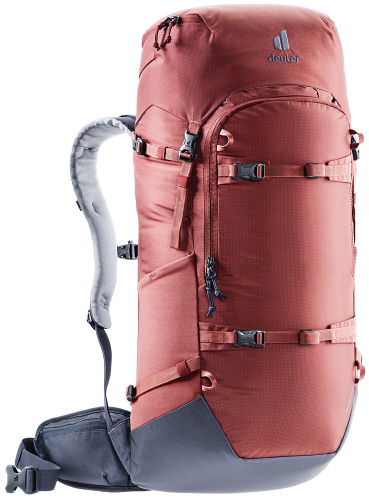Deuter Rise 34+ Herren Skitourenrucksack redwood-ink Produktbild 0