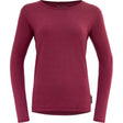 Devold Jakta Merino 200 Shirt Damen Merinoshirt beetroot Produktbild 0