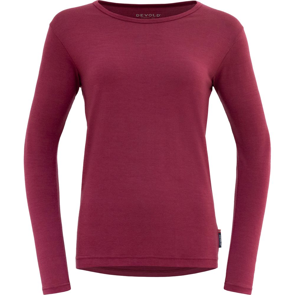 Devold Jakta Merino 200 Shirt Damen Merinoshirt beetroot Produktbild 0