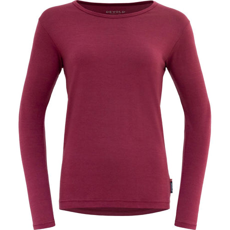Devold Jakta Merino 200 Shirt Damen Merinoshirt beetroot Produktbild 0