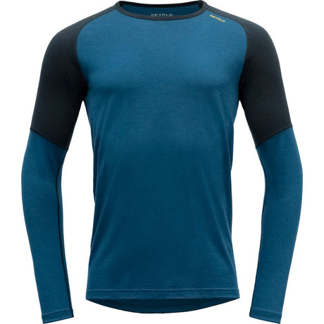 Devold Jakta Merino 200 Shirt Herren Merinoshirt flood/ink Produktbild 0
