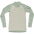 Devold Kvitegga Merino 230 Cross Neck Damen Merinoshirt raw white Produktbild 0