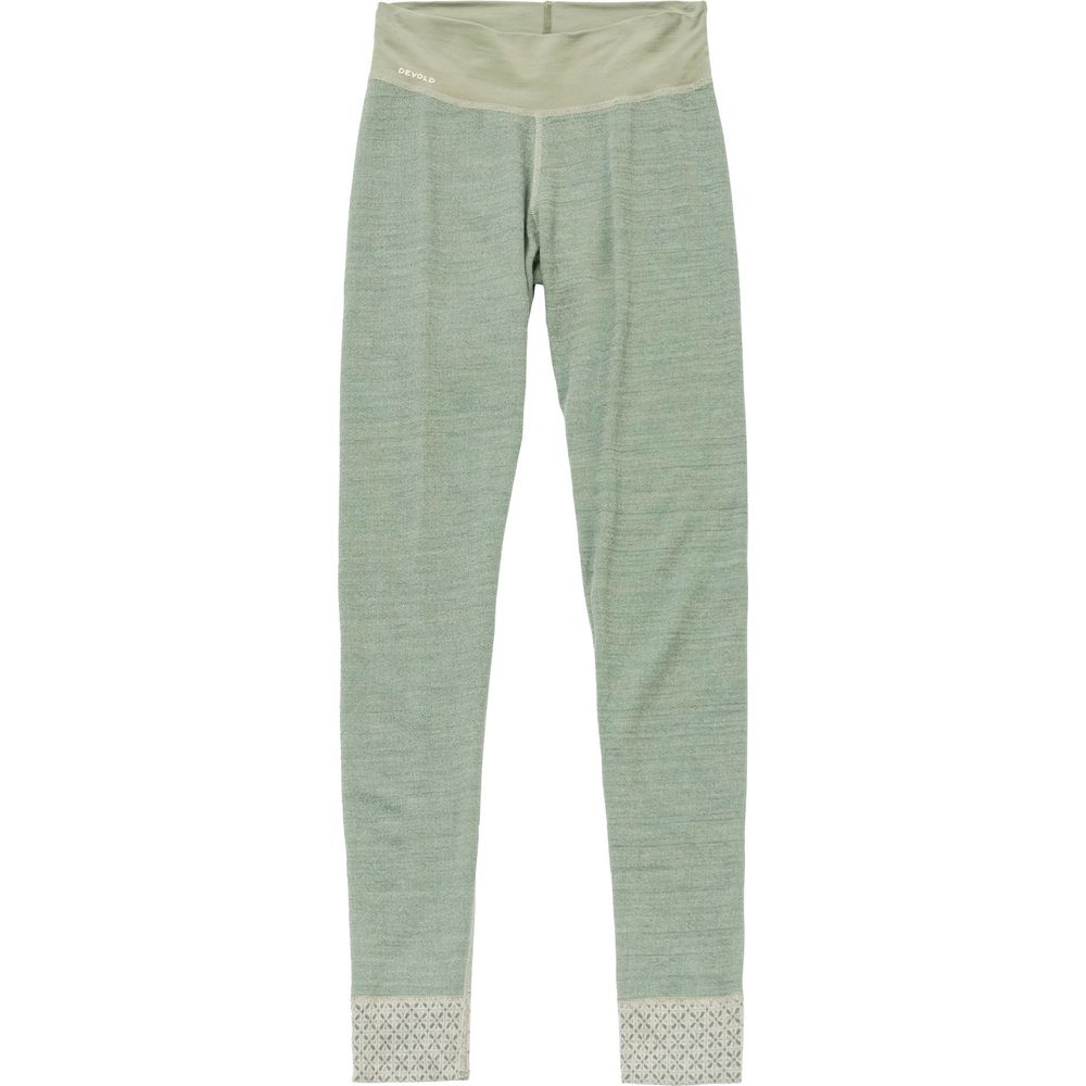 Devold Kvitegga Merino 230 Longs Damen Merinounterhose raw white Produktbild 1