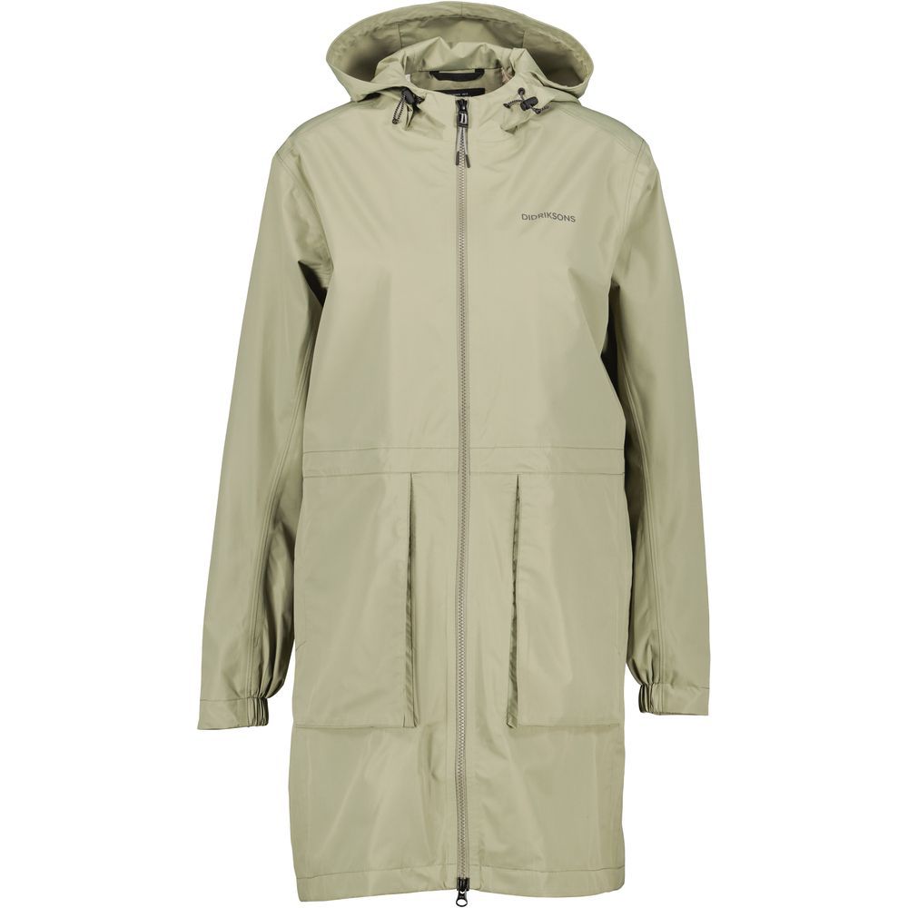Didriksons Bella Damen Parka 3 mistel green Produktbild 0