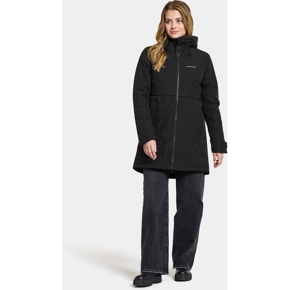 Didriksons Damen Mantel Helle Wns Parka 5 black Produktbild 2