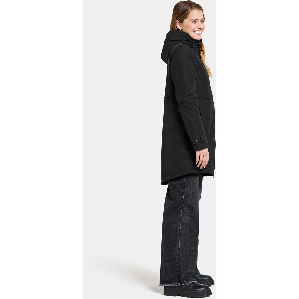 Didriksons Damen Mantel Helle Wns Parka 5 black Produktbild 4