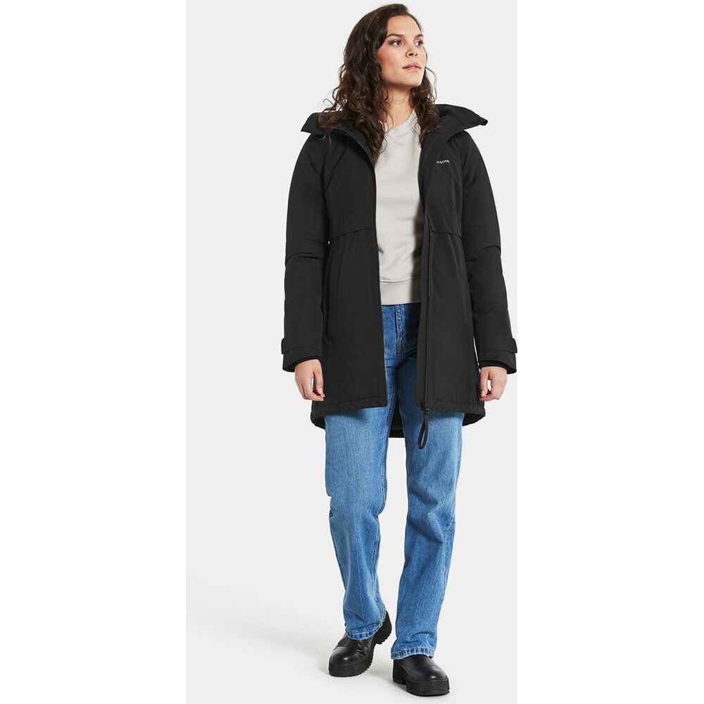 Didriksons Damen Mantel Helle Wns Parka 5 black Produktbild 7