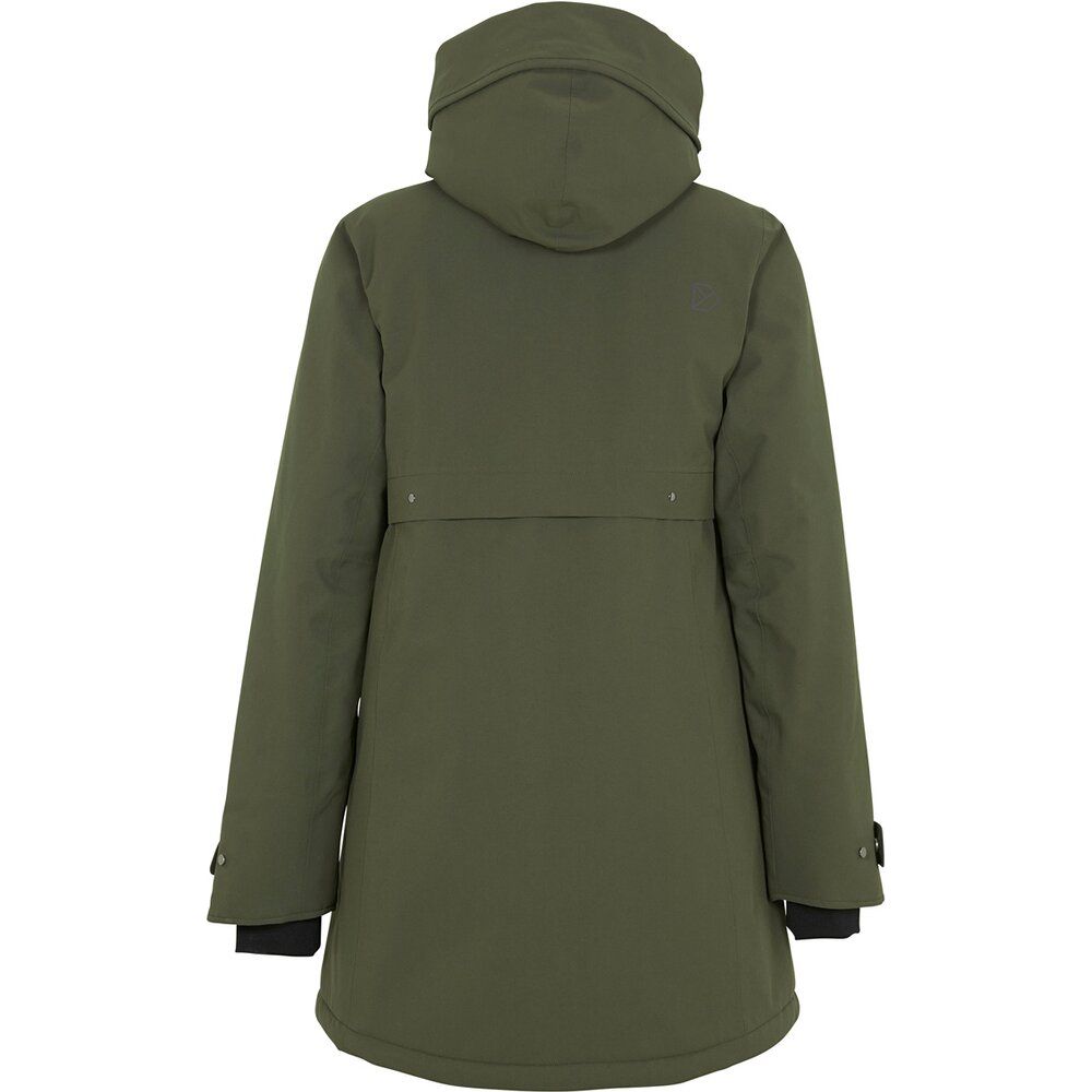Didriksons Damen Mantel Helle Wns Parka 5 deep green Produktbild 1
