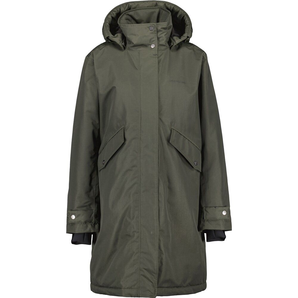 Didriksons Damen Mantel Josefine Wns Parka 2 deep green Produktbild 0