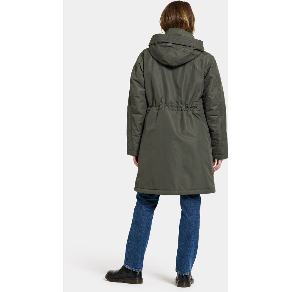 Didriksons Damen Mantel Josefine Wns Parka 2 deep green Produktbild 3