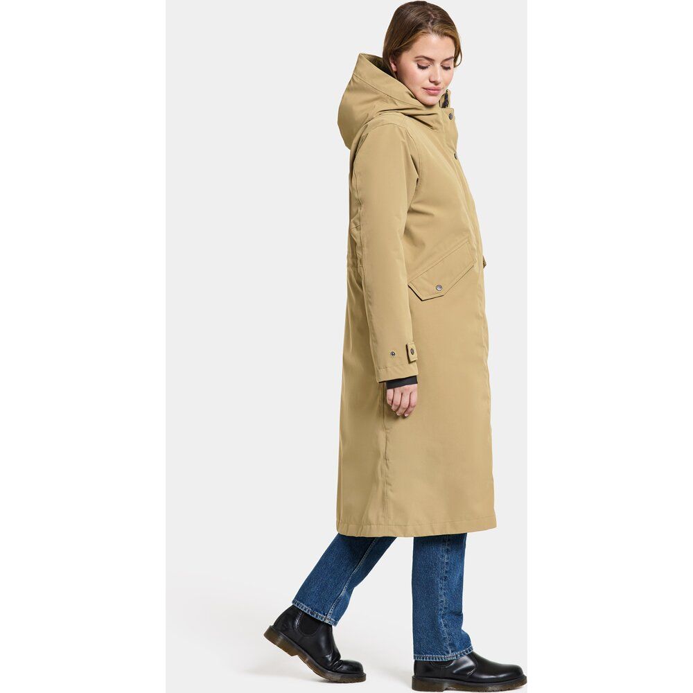Didriksons Damen Mantel Mia Wns Parka L wood Produktbild 4