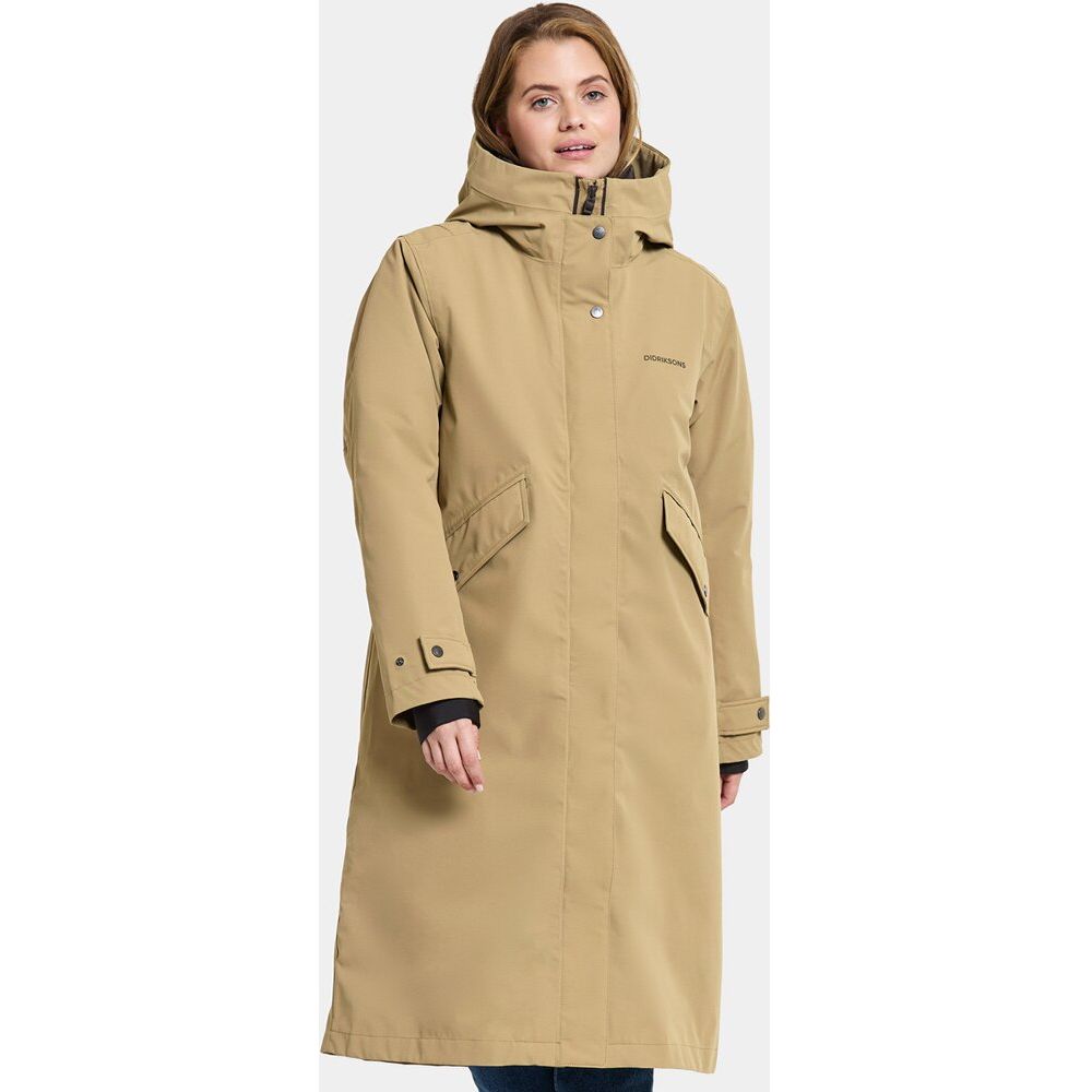 Didriksons Damen Mantel Mia Wns Parka L wood Produktbild 5