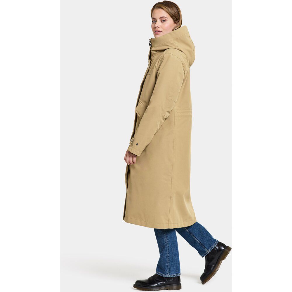Didriksons Damen Mantel Mia Wns Parka L wood Produktbild 6