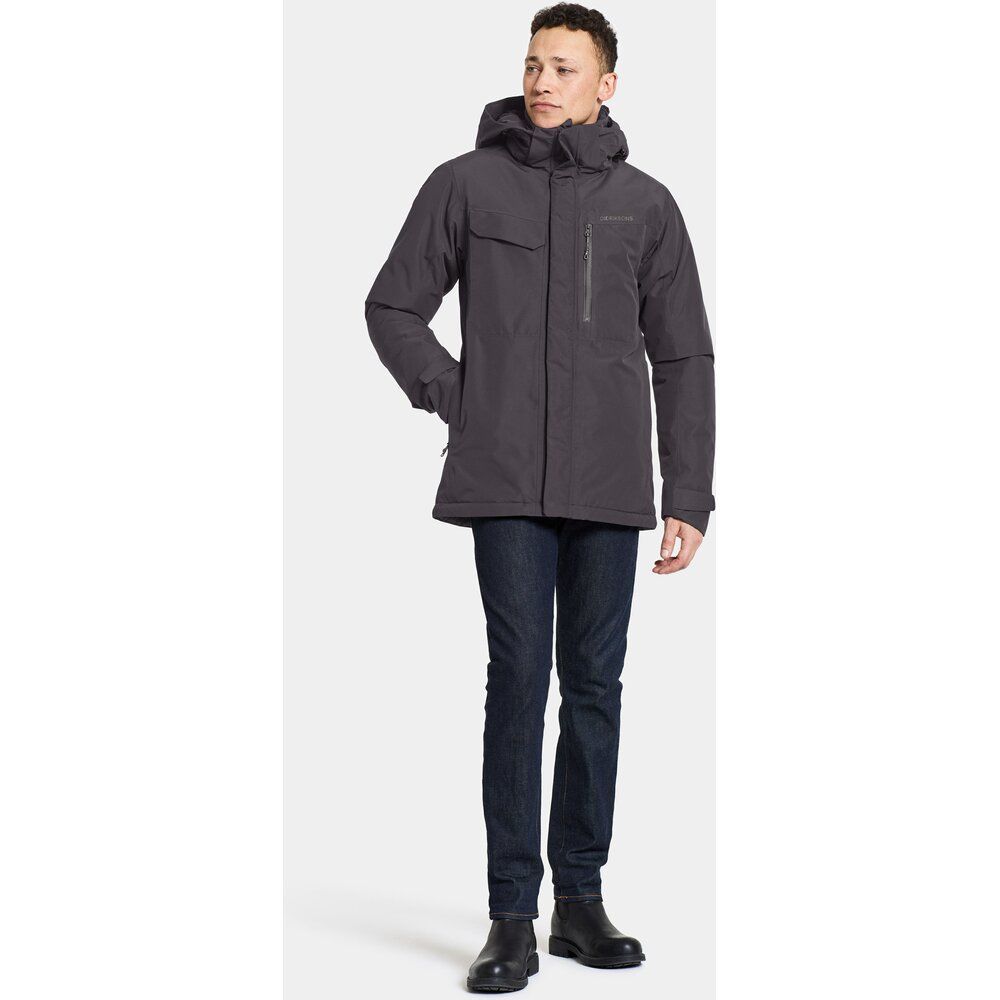 Didriksons Herren Funktionsjacke Stefan Usx Jkt black Produktbild 2