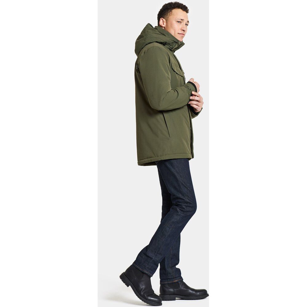Didriksons Herren Funktionsjacke Stefan Usx Jkt deep green Produktbild 4