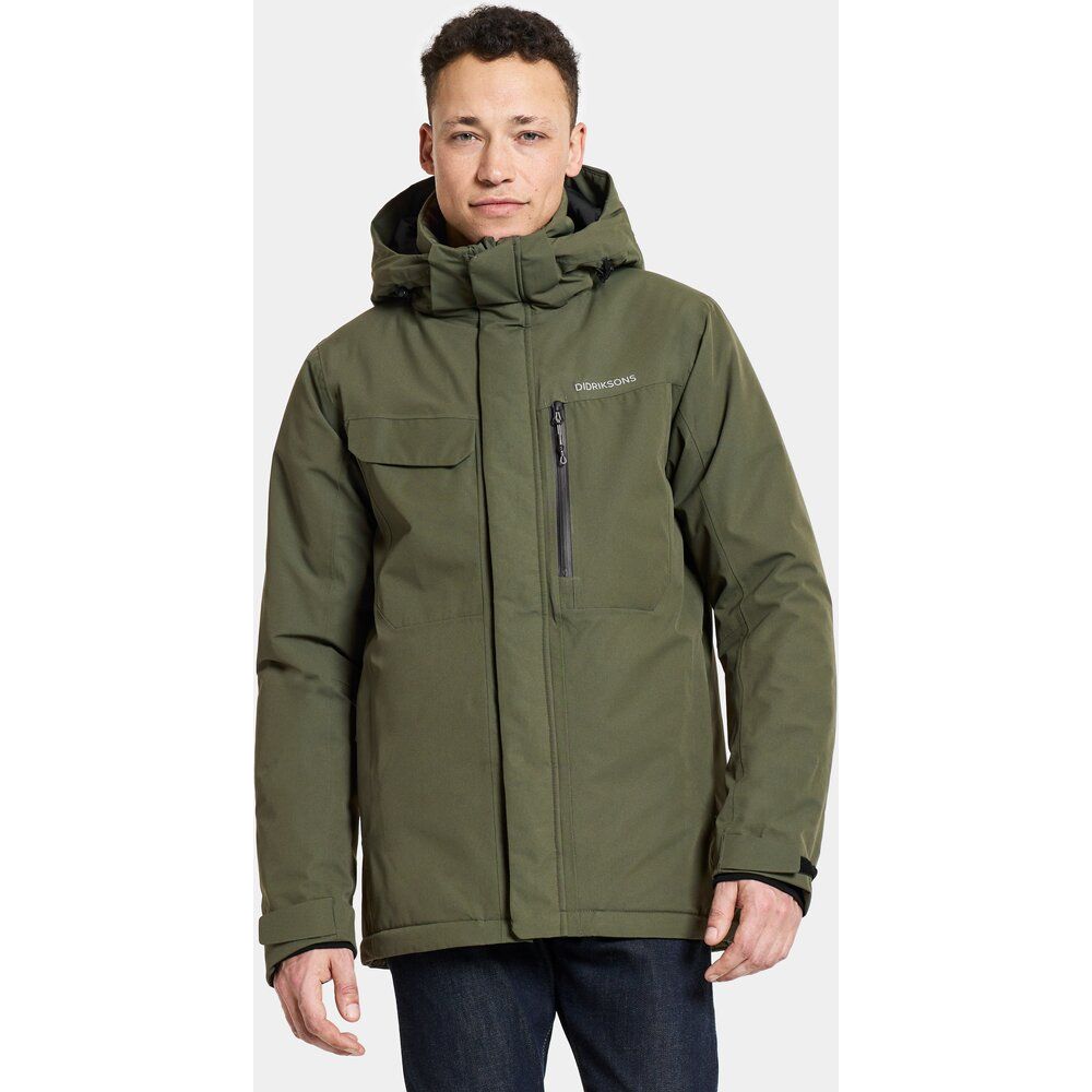 Didriksons Herren Funktionsjacke Stefan Usx Jkt deep green Produktbild 5