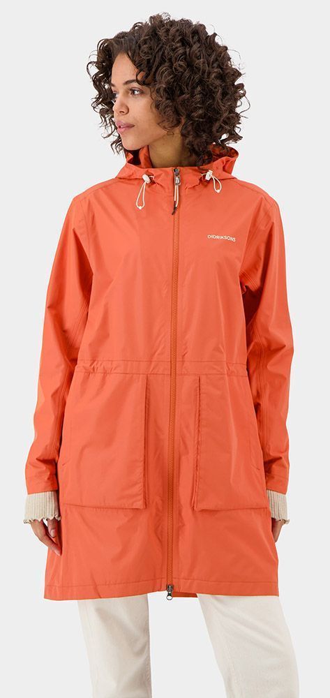 Didriksons Bella 2 Damen Parka brique red Produktbild 1