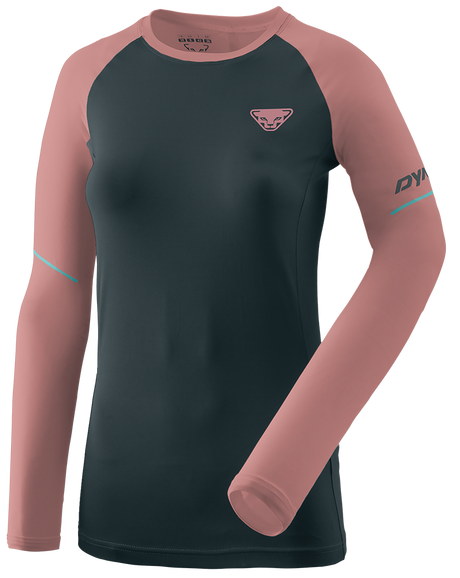 Dynafit Alpine Pro Damen Langarmshirt blueberry mokarosa Produktbild 0