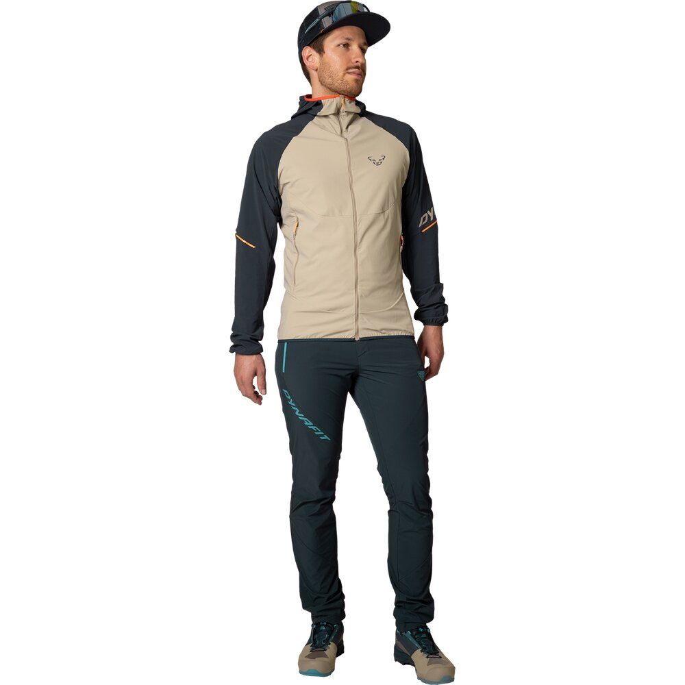 Dynafit Herren Funktionsjacke Transalper Dst Jkt M blueberry rock khaki/5260 Windjacke Produktbild 1