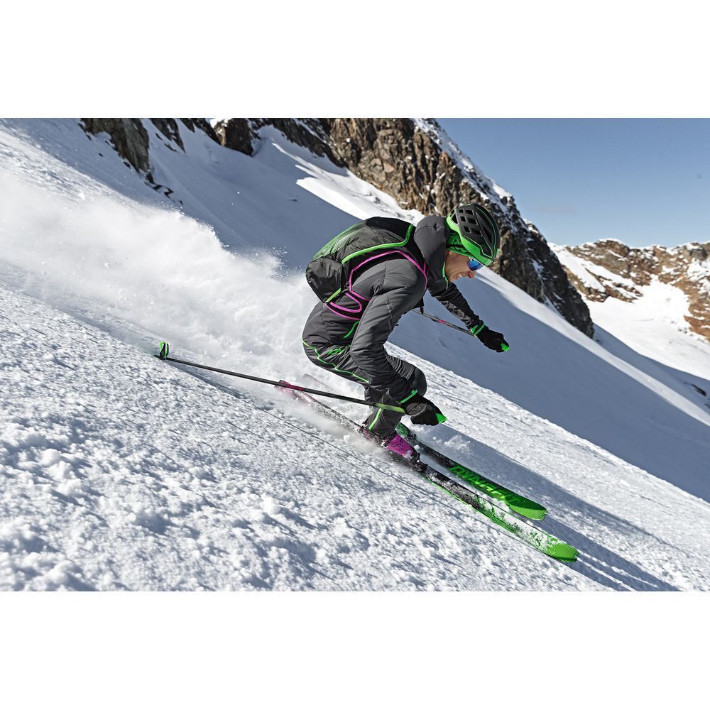 Dynafit Radical Helm black/dna green Skitourenhelm Produktbild 1