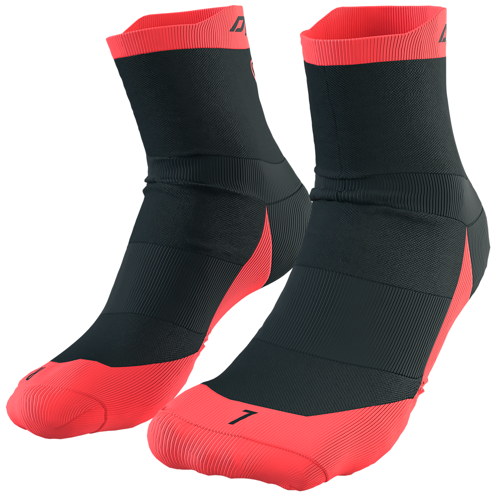 Dynafit Transalper Socken blueberry/fluo coral Produktbild 0