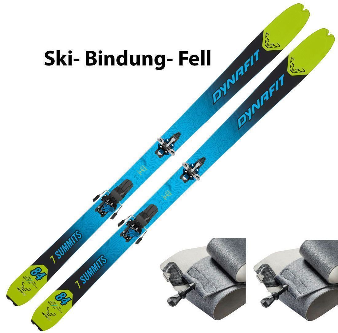Dynafit Seven Summits+ vormontiertes Set Tourenski-Bindung-Fell Produktbild 1