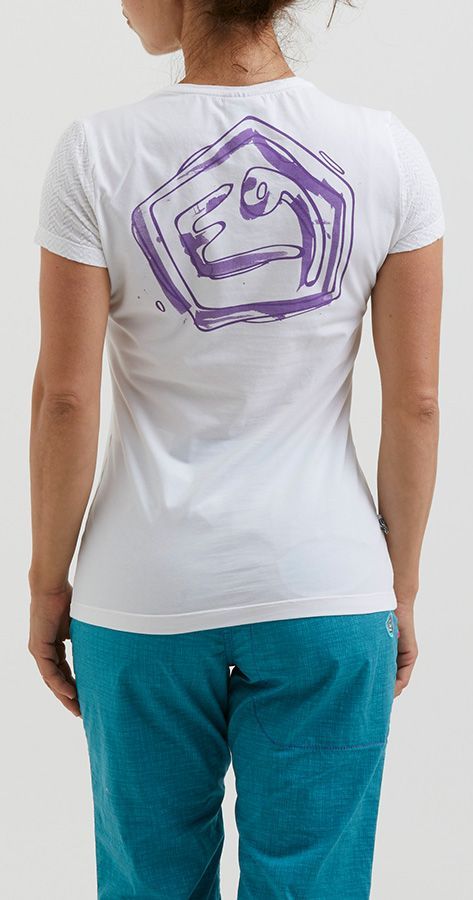 E9 Amira Damen T-Shirt white Produktbild 3