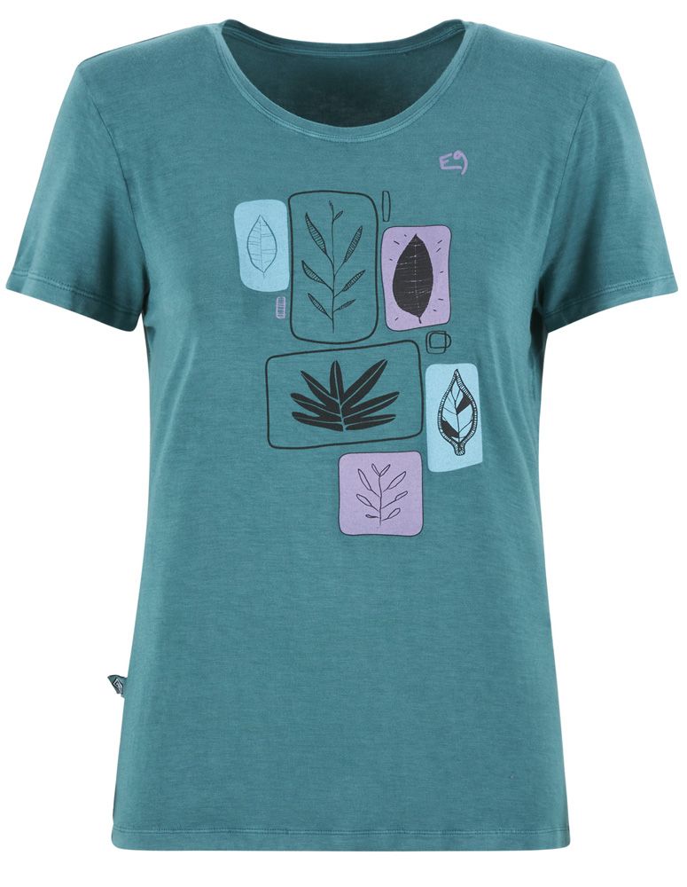 E9 Pamma Damen T-Shirt green-lake Produktbild 0