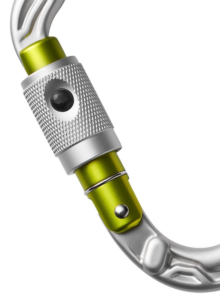 Edelrid HMS Bullet Permalock silver Karabiner Produktbild 1