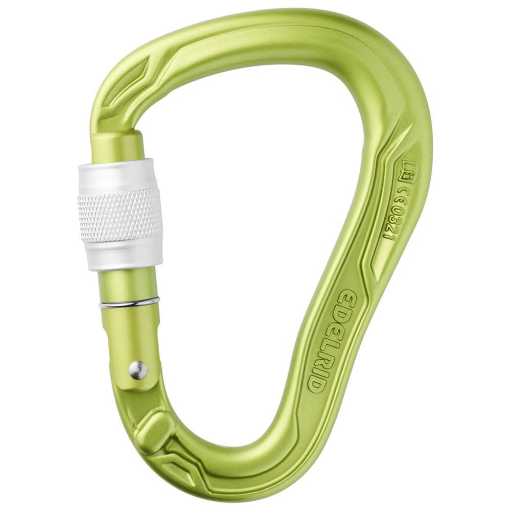 Edelrid HMS Bullet Screw II oasis Verschlusskarabiner Produktbild 0