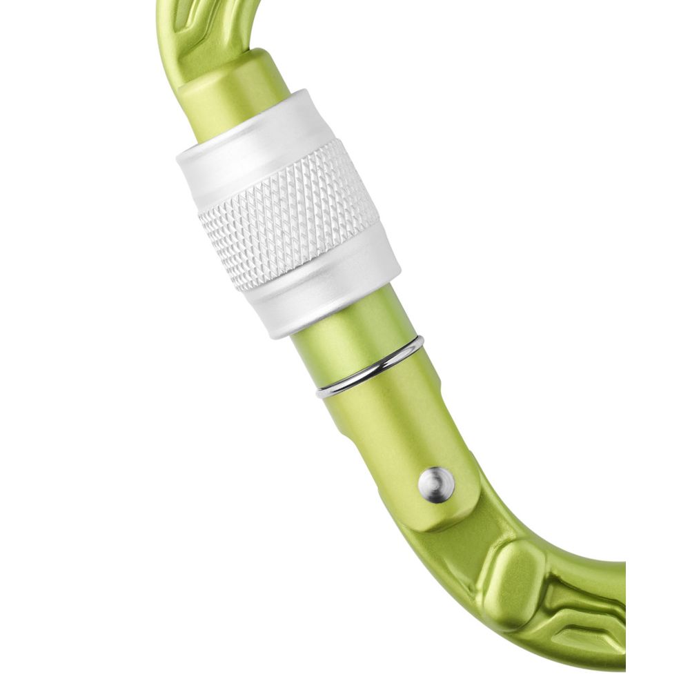 Edelrid HMS Bullet Screw II oasis Verschlusskarabiner Produktbild 1