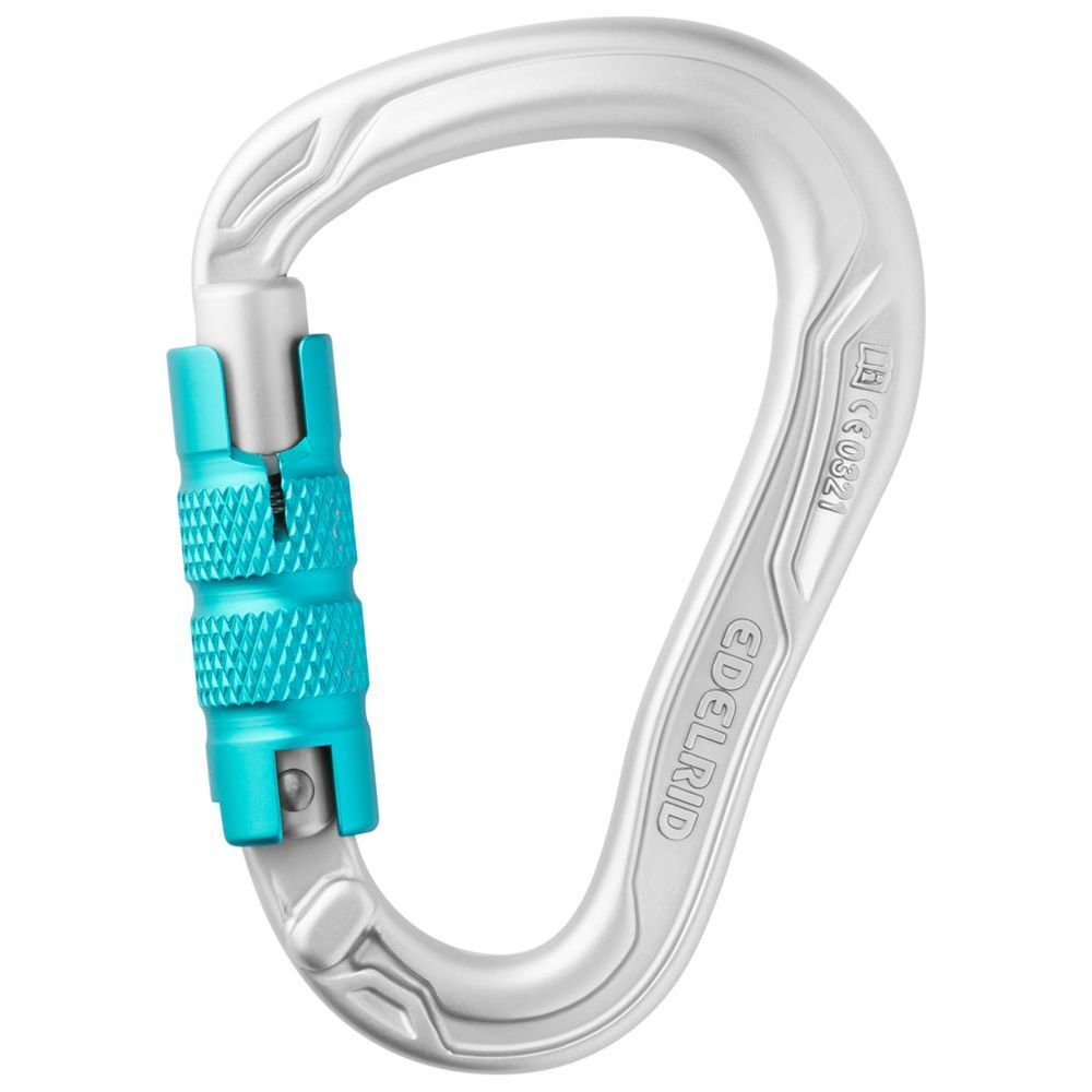 Edelrid HMS Bullet Triple Verschlusskarabiner silver Produktbild 0
