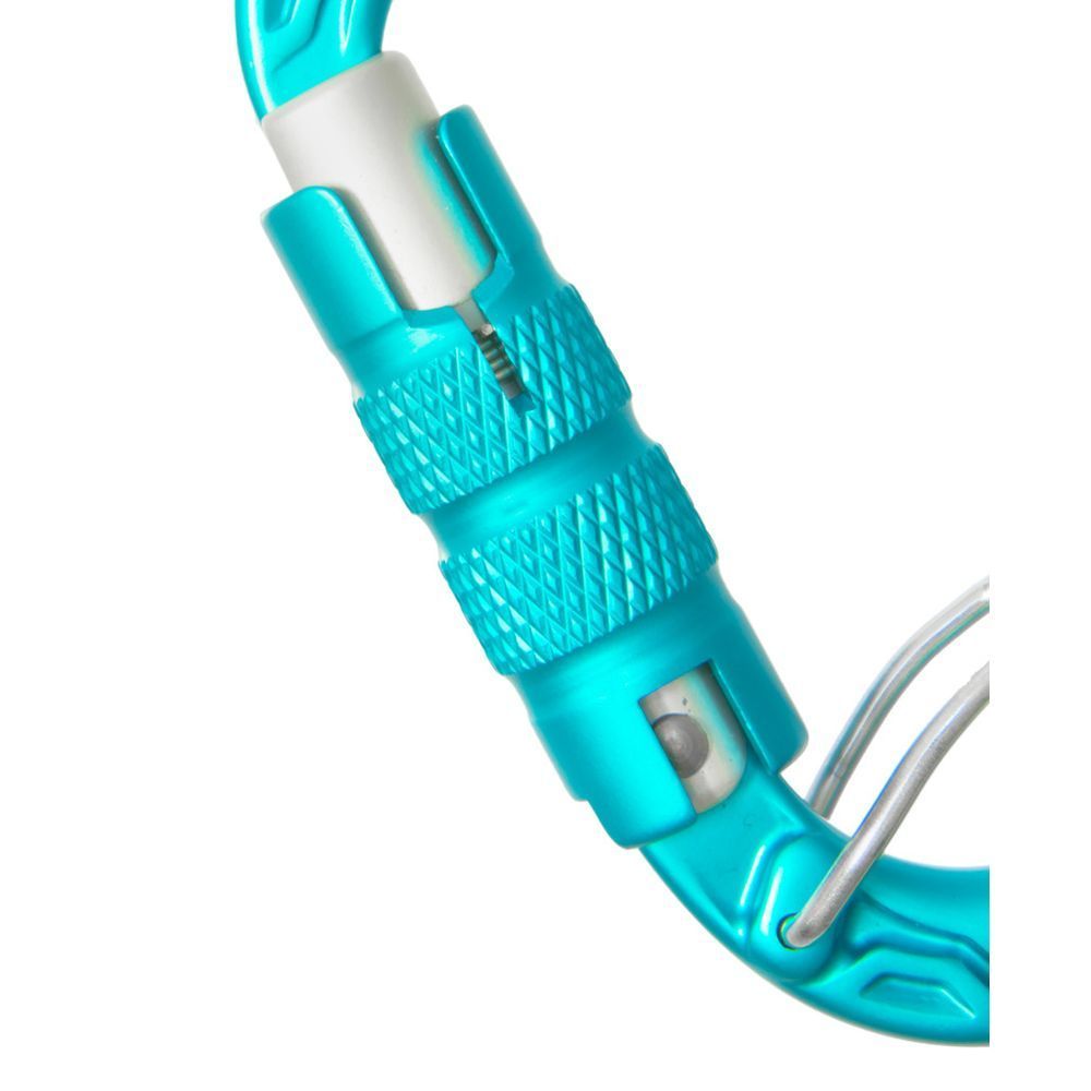 Edelrid HMS Bulletproof Triple FG II Verschlusskarabiner icemint Produktbild 1